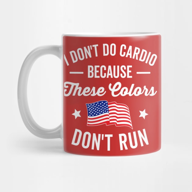 I Don't Do Cardio by DetourShirts